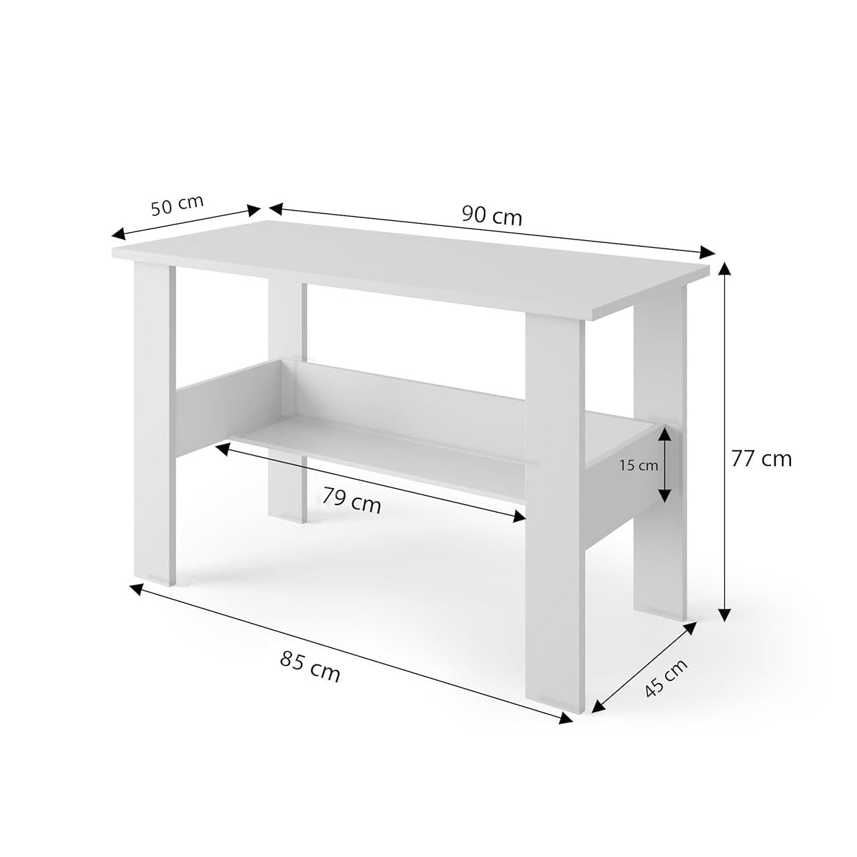 Furlay Sleek Study Table & Office Desk
