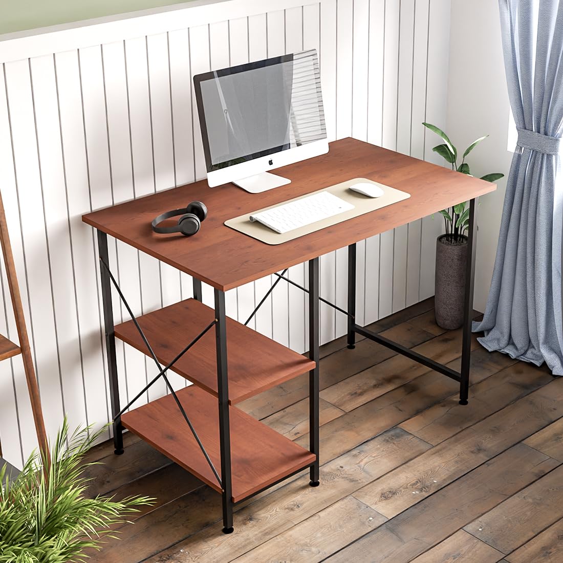 Furlay Plank Study Table & Office Desk