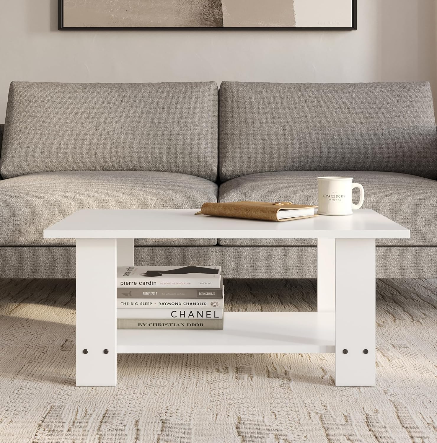 Furlay Wooden Coffee Table
