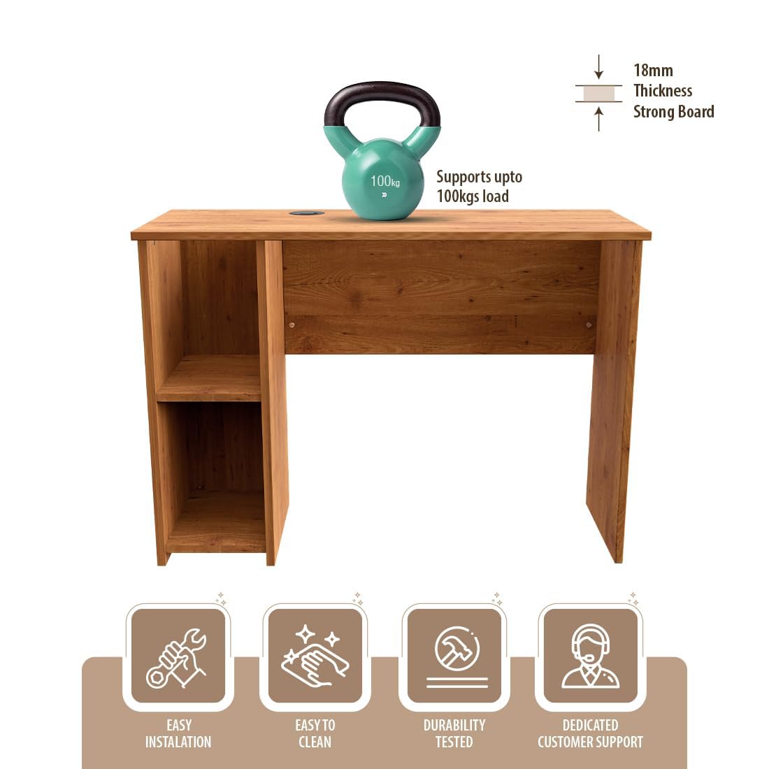 Furlay Focusa Study Table & Office Desk