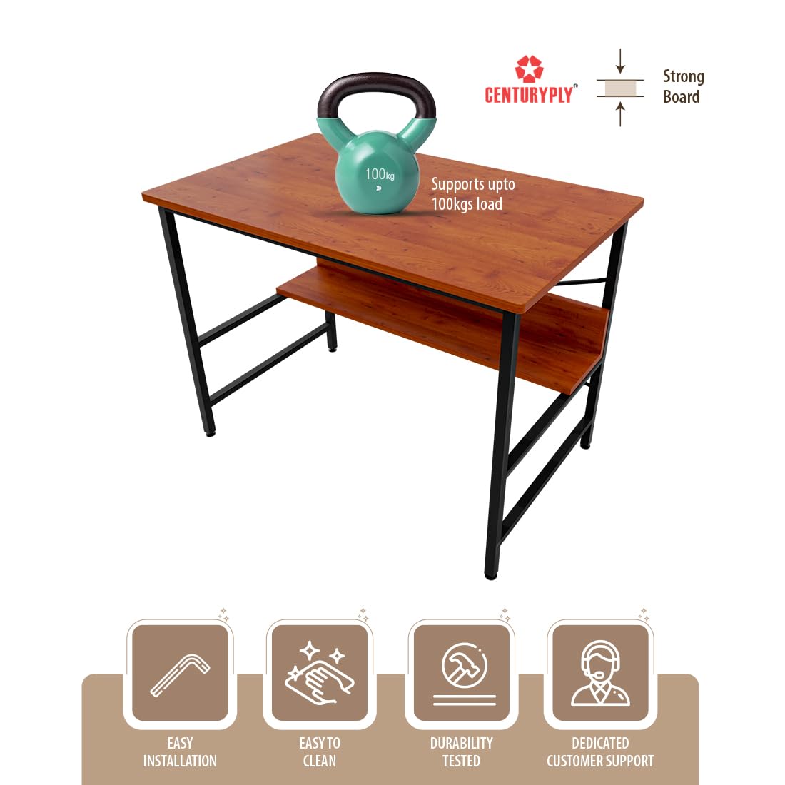 Furlay Ark Study Table & Office Desk