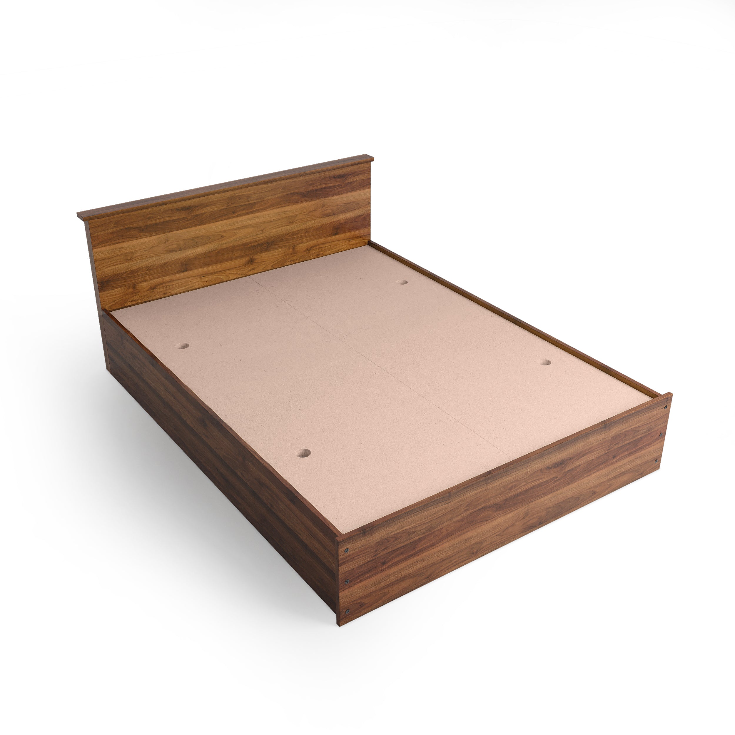 Furlay Petra King Bed with Storage 78x72 in (Woodland)