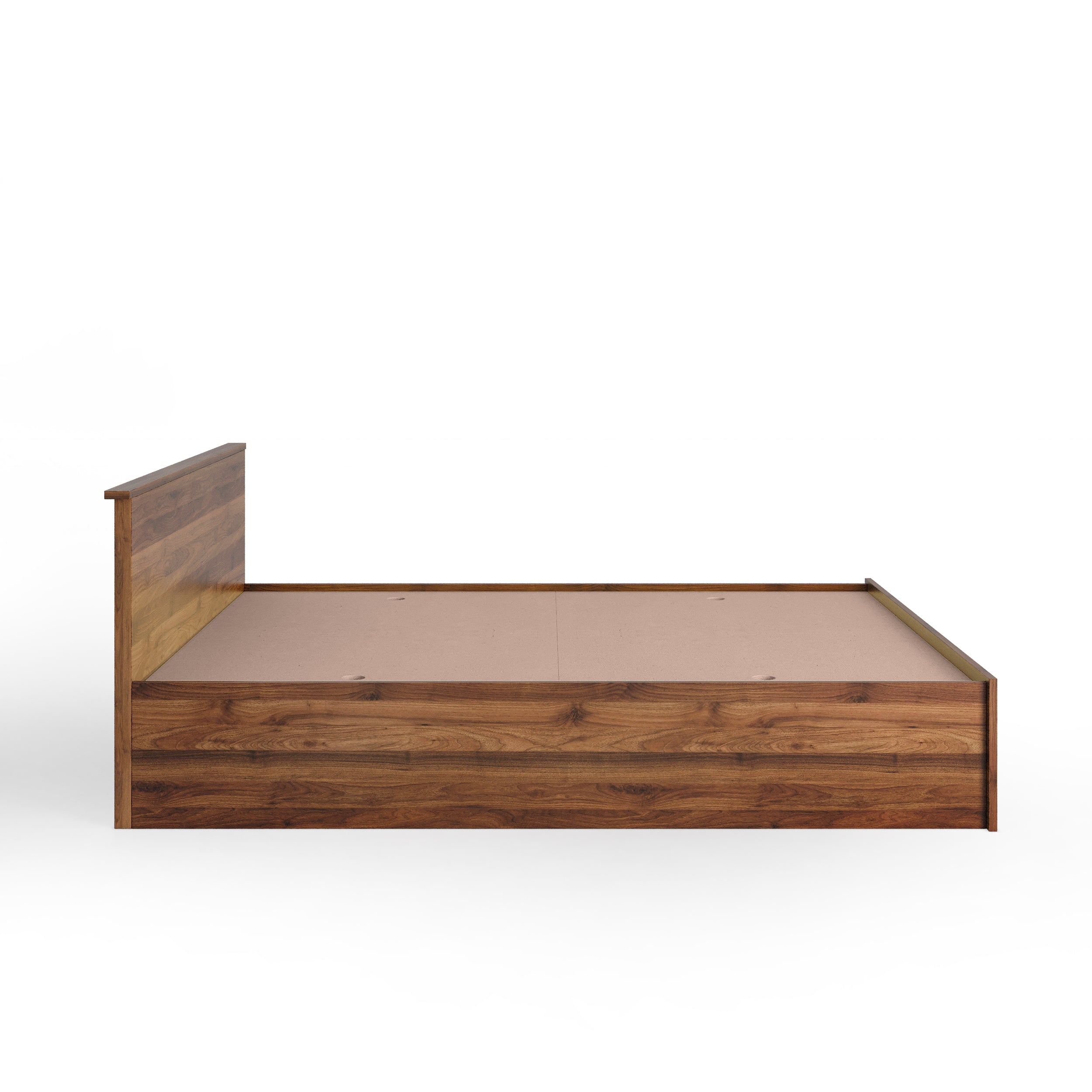 Furlay Petra King Bed with Storage 78x72 in (Woodland)