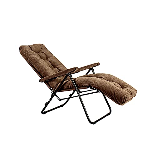 Furlay Foldable Recliner Chair Recron Cushion (Brown)