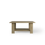 FURLAY Woodland Engineered Wood Coffee Table with Bottom Shelf – 90 x 55 x 40 cm (001, Classic Oak)