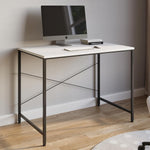 Furlay Slate Study Table 100x60x75 cm (Black Frame)