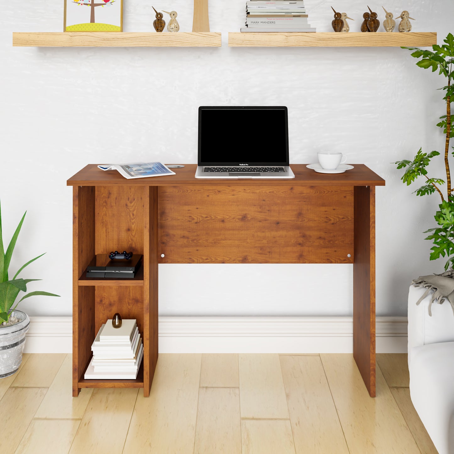 FURLAY Focusa Office Desk and Study Table (Woodland)