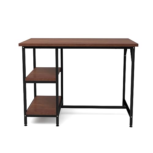 FURLAY Study Table with Two Shelf, Acacia Color