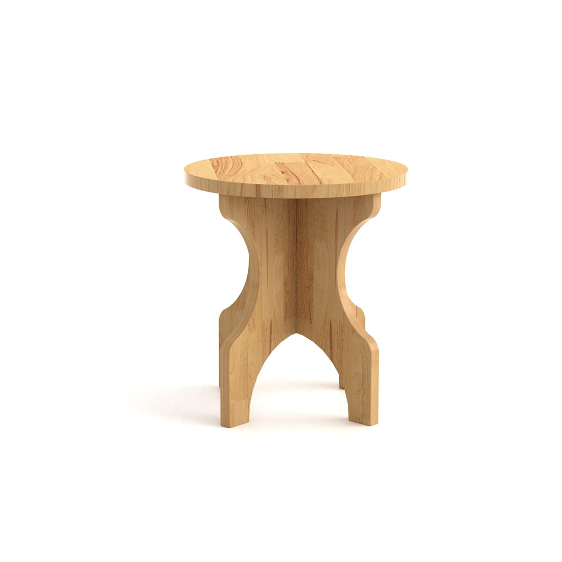 FURLAY Solid Wood Side Table (Plain)