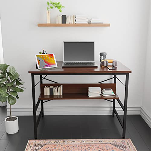 FURLAY Office Desk FFT (Acacia,Engineered Wood)
